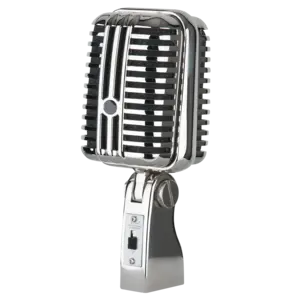 DAP DAP | D1381 | VM-60 | Microphone vintage (Elvis) dynamique des années 1960