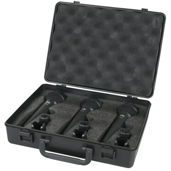 DAP DAP | D1344 | PDM-Pack | 3-piece Set of Dynamic Vocal Microphones