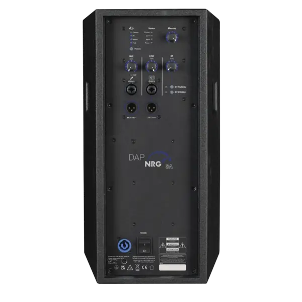 DAP DAP | D3653 | NRG-8A | Active 8” full-range speaker