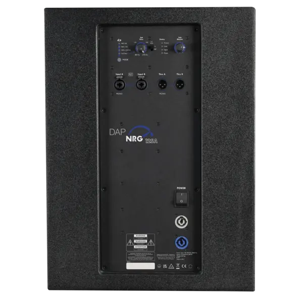 DAP DAP | D3657 | NRG-12SA | Subwoofer actif reflex bass 12”