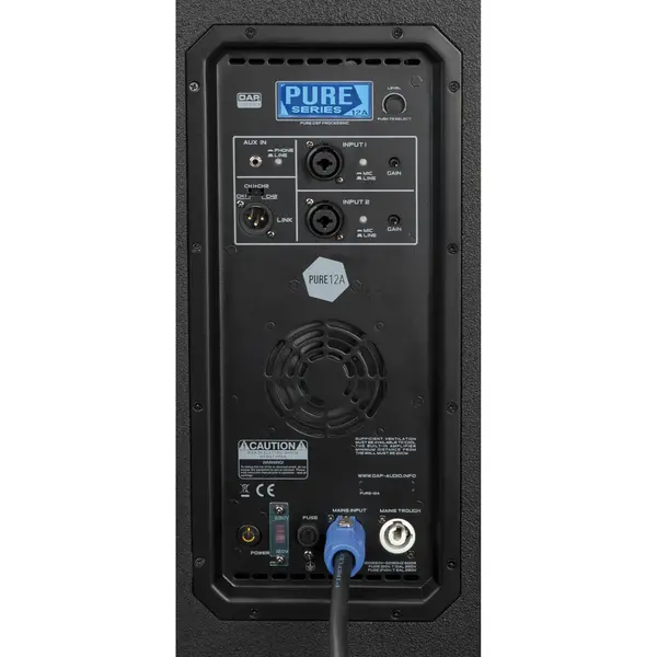 DAP DAP | D3721 | Pure-12A | Actieve 12" full-range speaker