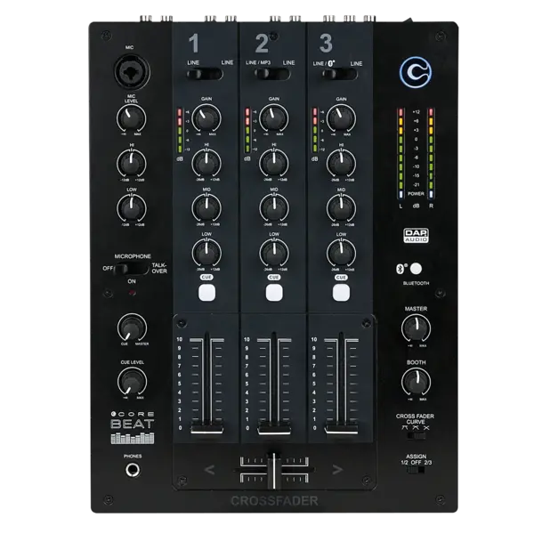 DAP DAP | D2313 | CORE Beat | Table de mixage DJ 3 canaux