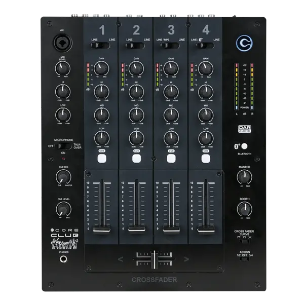 DAP DAP | D2314 | CORE Club | 4-kanaals DJ-mixer