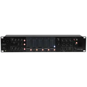 DAP DAP | D2354 | IMIX-6.2 | 7-kanaals 2U installatiemixer BT | 2 zones