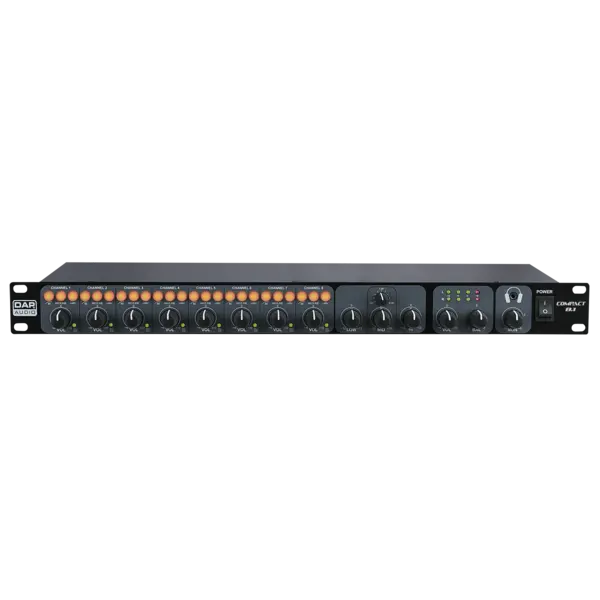 DAP DAP | D2321 | Compact 8.1 | 8-channel 1U install mixer - 1 output
