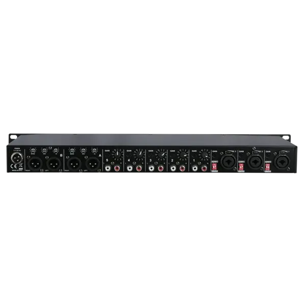 DAP DAP | D2322 | Compact 9.2 | 9-channel 1U install mixer - 2 zones