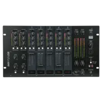 DAP DAP | D2353 | IMIX-7.2 USB | Table de mixage fixe 7 canaux - 6U - USB - 2 zones