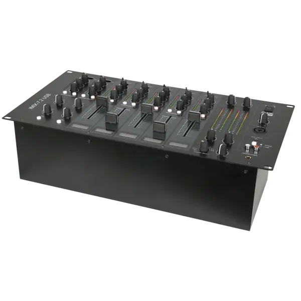 DAP DAP | D2353 | IMIX-7.2 USB | 7-kanaals 6U installatiemixer | USB | 2 zones