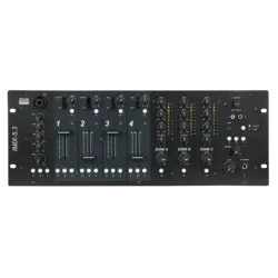 DAP | D2352 | IMIX-5.3 | 5-kanaals 4U installatiemixer | 3 zones