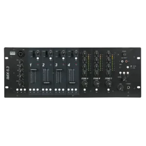 DAP DAP | D2352 | IMIX-5.3 | 5-kanaals 4U installatiemixer | 3 zones