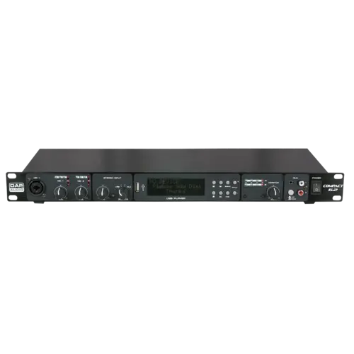 DAP DAP | D2320 | Compact 6.2 | 6-kanaals 1U installatiemixer/media player