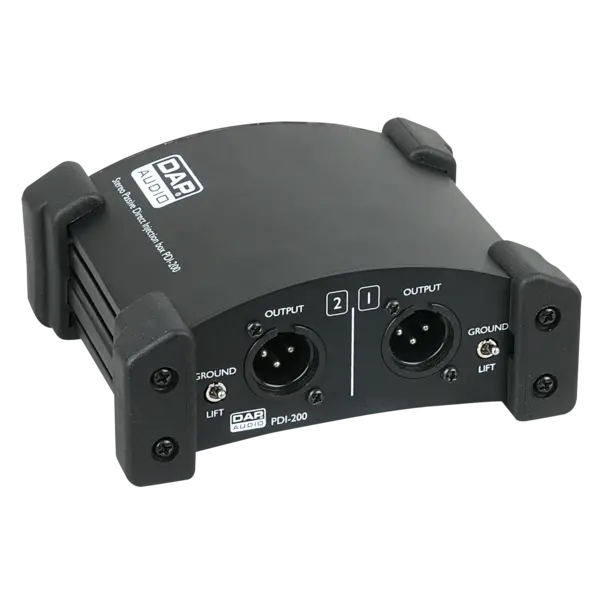 DAP DAP | D1944 | PDI-200 | Stereo passive DI box