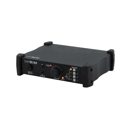 DAP DAP | D1540 | SC-5.2 Source Control | Stereo audiobronselector en volumeregeling
