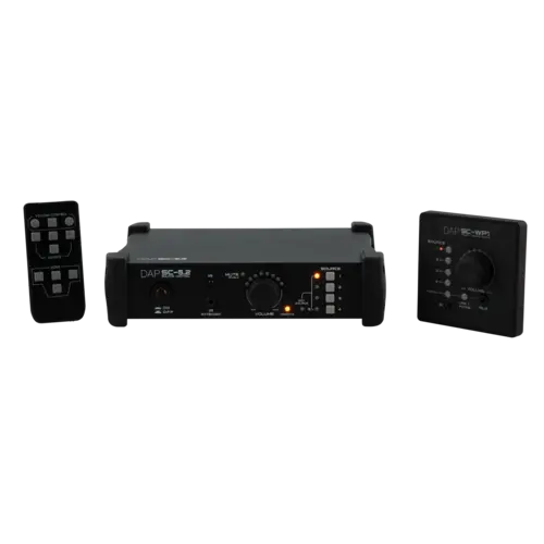 DAP DAP | D1540 | SC-5.2 Source Control | Stereo audiobronselector en volumeregeling