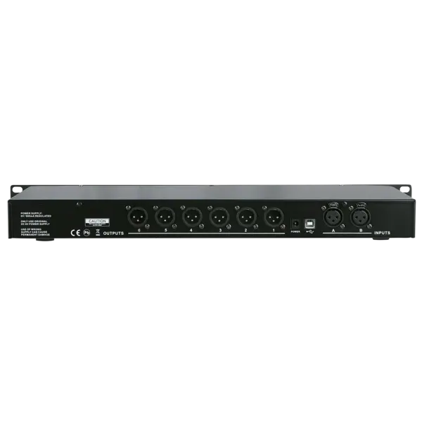 DAP DAP | D2084 | DCP-26 MKII | 6-channel digital crossover