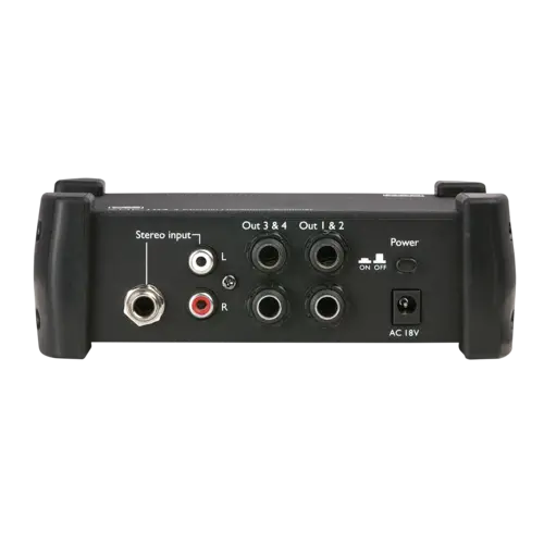 DAP DAP | D1536 | AMP-104 | 4-kanaals microfoonversterker