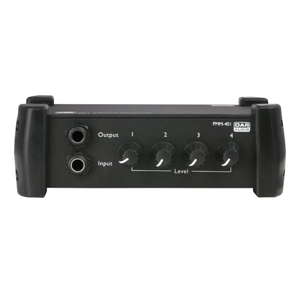 DAP DAP | D1531 | PMM-401 | Table de mixage/répartiteur passif à 4 canaux et jack