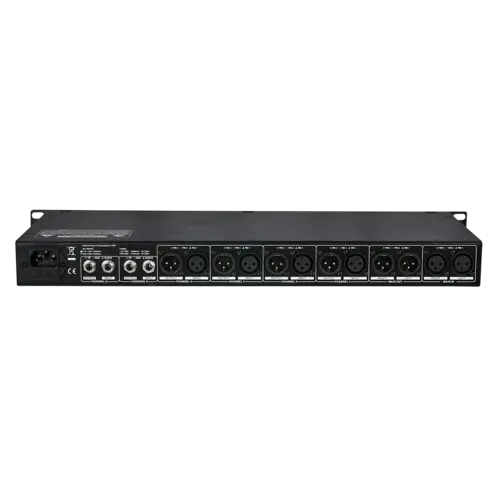 DAP DAP | D1904 | AS-8 | 8-channel XLR/Jack 3-pin audio splitter/mixer