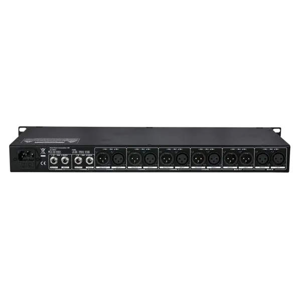 DAP DAP | D1904 | AS-8 | 8-channel XLR/Jack 3-pin audio splitter/mixer