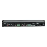 DAP DAP | D1245 | MP-220BT Media Player with Bluetooth | 1U Dual Media Player with FM radio, USB/SD card player, Bluetooth 4.2, and paging mic interface