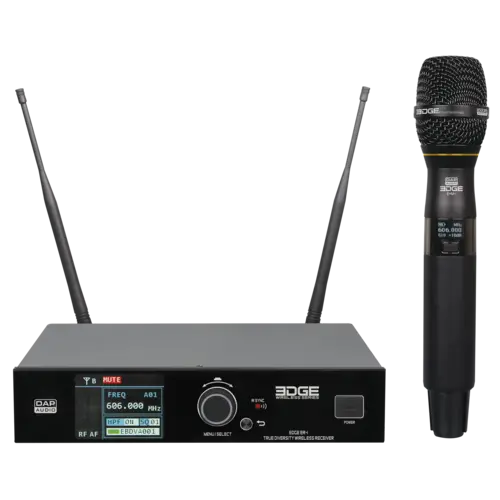 DAP DAP | D1475B | EDGE EHS-1 | Wireless Handheld Microphone Set - 610-670 MHz