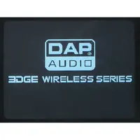 DAP DAP | D1475B | EDGE EHS-1 | Système microphone portable sans fil - 610-670 MHz