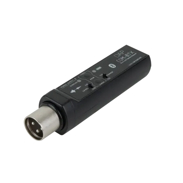 DAP DAP | D1403 | COM-BTX BT 5.0 Audio Receiver | Récepteur de type XLR maître/esclave stéréo/mono