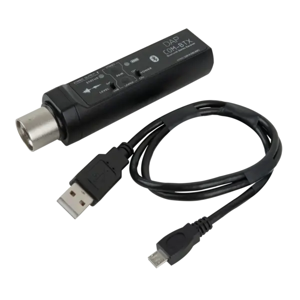 DAP DAP | D1403 | COM-BTX BT 5.0 Audio Receiver | Stereo/mono master/slave XLR-type receiver