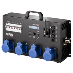 SRS Lighting* SRS Lighting | PDP40XX-8W-32 | Dimmer 4-channel | Wireless | Circuit breakers: RCBO | Main: RCD | DMX 3+5pin | 32A plug | Excluding connection panel SRS Lighting | PDP40XX-8W-32 | Dimmer 4-channel | Wireless | Circuit breakers: RCBO | Main: RCD | DMX 3+5pin | 32A plug | Excluding connection panel