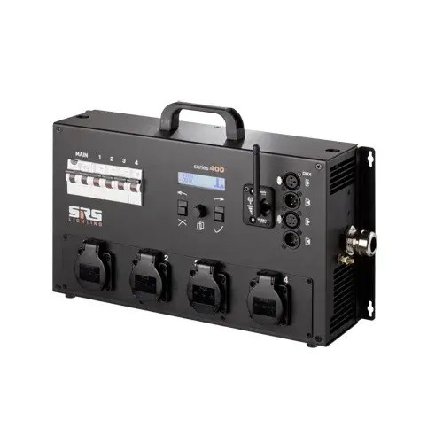SRS Lighting* SRS Lighting | Dimmer 4-channel | Wireless | Circuit breakers: RCBO | Main: RCD | DMX 3+5pin | Excluding connection panel