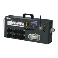 SRS Lighting* SRS Lighting | Portable dimmer 6-kanaals | Wireless | Main: Aardlekschakelaar | DMX 3+5pin | Exclusief aansluitpanel