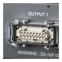 SRS Lighting | K10-2H16-WT12 | Backplate | 2x Harting | Assembled