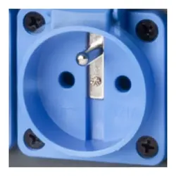 SRS Lighting | K4-12SF | Plaque arrière | 12x Schuko français| Assemblé SRS Lighting | K4-12SF | Plaque arrière | 12x Schuko français| Assemblé