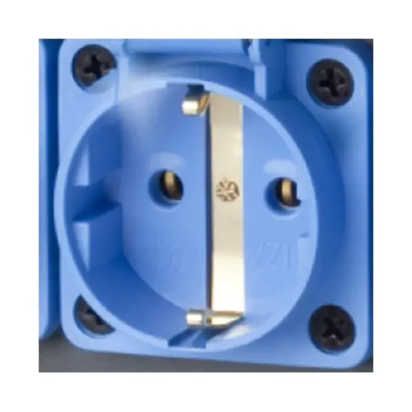 SRS Lighting | DDP-BAR6-SC | Output connector | Dimmer bar 6-channel | 6xSchuko | Assembled