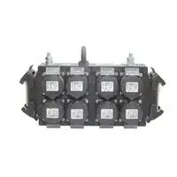 Promes Promes | Boîte de dérivation 16 pôles 1+2 avec bouclage>8x CEE 3p 16A 2x boulon Han-Bals