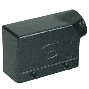 Harting Harting | 09307161520 | Han 16B-2LOCK cable housing low side entry PG21 black