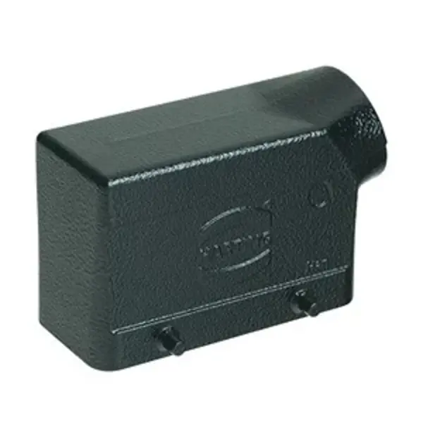 Harting Harting | 09307161520 | Han 16B-2LOCK kabelhuis laag zij-invoer PG21 zwart
