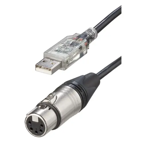 SRS Rigging* SRS Lighting | SW-UPG-MALE | SRS Software upgrade | programming cable | USB-A | Male connector