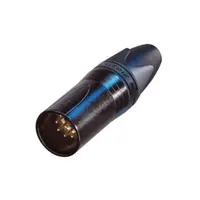 Neutrik | NC7MXX-B | XLR kabeldeel 7 pin pen zwarte behuizing goudcontacten XX
