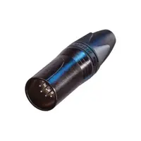 Neutrik | NC7MXX-BAG | XLR kabeldeel 7 pin pen zwarte behuizing zilvercontacten XX