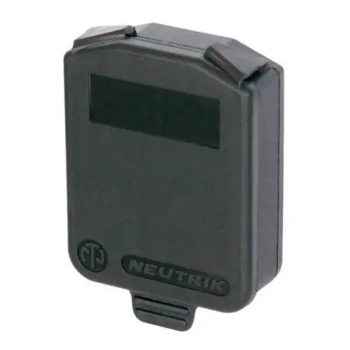 Neutrik Neutrik | SCDX | cover cap D-housing IP42 black