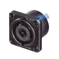 Neutrik | NL8MD-V-BAG | speakON 8-pin chassis PCB-V black Neutrik Neutrik | NL8MD-V-BAG | speakON 8-pin chassis PCB-V black