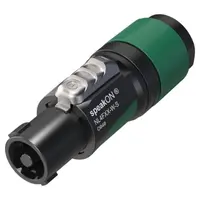 Neutrik Neutrik | NL4FXX-W-S | speakON 4-polig steker XX tule groen kd= 6-12mm