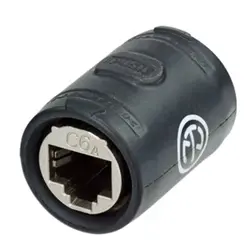 Neutrik Neutrik | NE8FFX6-W | etherCON RJ45 adaptateur de couplage CAT6A IP65 Neutrik | NE8FFX6-W | etherCON RJ45 adaptateur de couplage CAT6A IP65