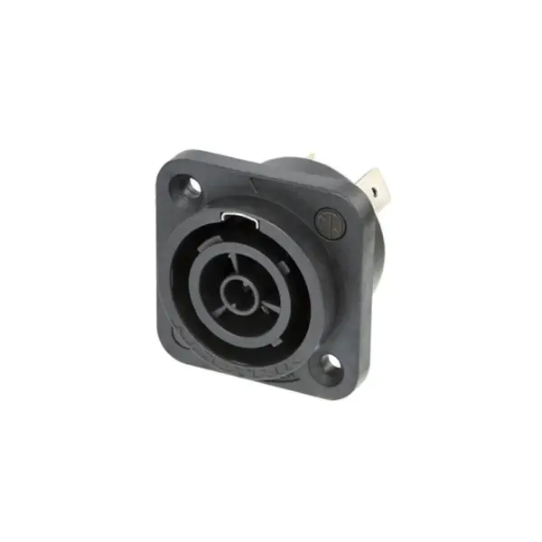 Neutrik | NAC3FPX-WOT-TOP | powerCON TRUE1 montage panneau 2 broches + prise de terre PCB TOP Neutrik Neutrik | NAC3FPX-WOT-TOP | powerCON TRUE1 montage panneau 2 broches + prise de terre PCB TOP