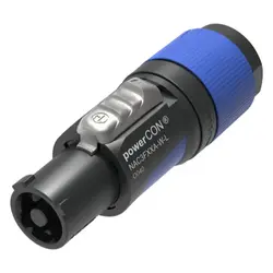 Neutrik Neutrik | NAC3FXXA-W-L | powerCON 20A cable section 2 pin + earth socket blue CBC kd= 10-16mm Neutrik | NAC3FXXA-W-L | powerCON 20A cable section 2 pin + earth socket blue CBC kd= 10-16mm