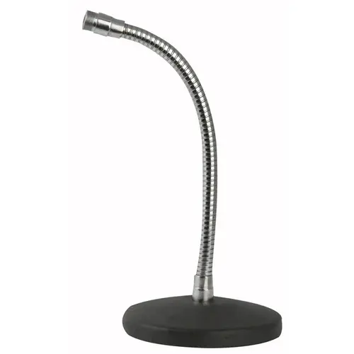 Showgear Showgear | D8203C | Desk microphone stand straight with gooseneck 20cm