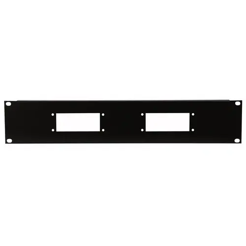 Showgear Showgear | D7816 | 19" Panel 2HE | with 2 holes for 16P Multiconnectors