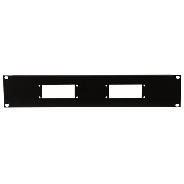 Showgear Showgear | D7816 | 19" Panel 2HE | met 2 gaten voor 16P Multiconnectors
