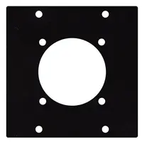 Showgear Showgear | D7724 | Schuko chassis socket | 2 segments | 44mm